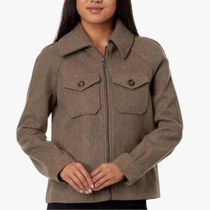Avec Les Filles Tan Utility Jacket